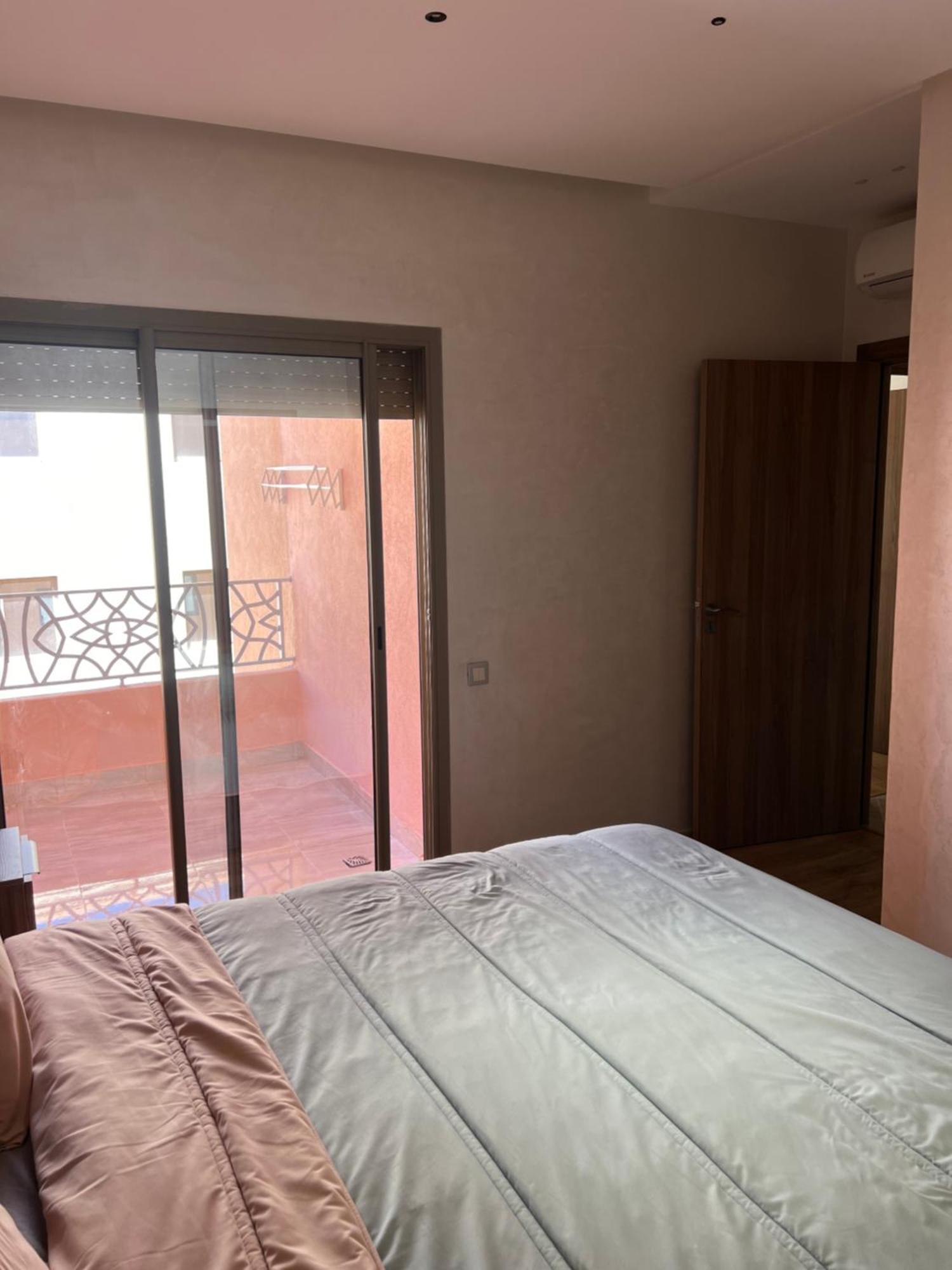 Appartement Safran Avec Piscine Marrakesh Exteriör bild