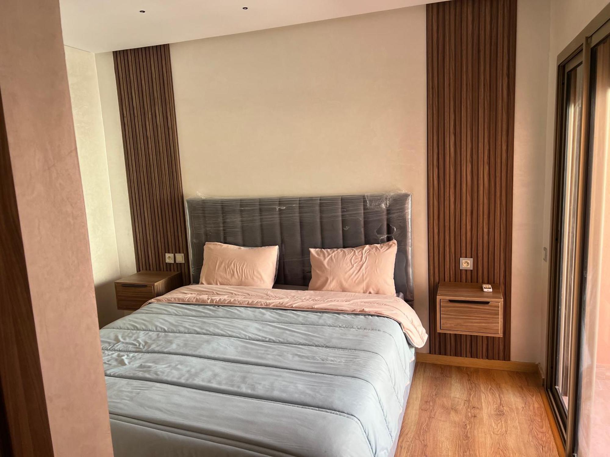 Appartement Safran Avec Piscine Marrakesh Exteriör bild